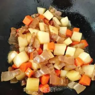 Make Salted potato rice step 5