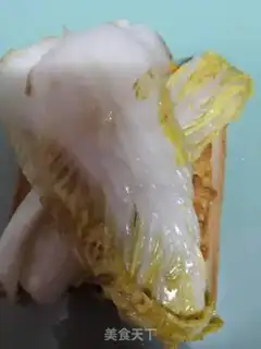 Make Big cabbage egg sandwich step 3