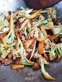 Make Fired organic vegetables step 6