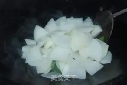 Make Garlic and radish step 3