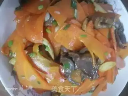 Make Ducked carrots step 12