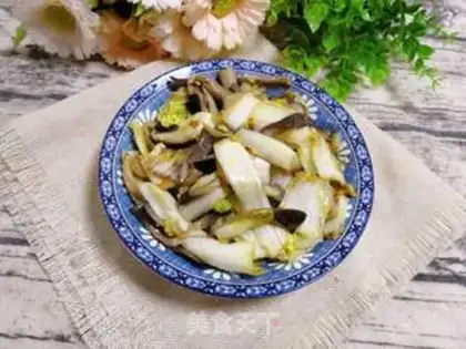 Make Plum mushrooms step 10