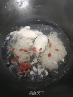 Make Egg and sweet rice step 3