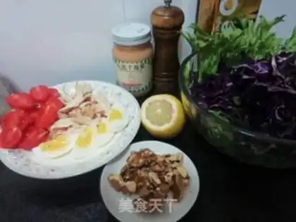 Make Vegetable salad step 1