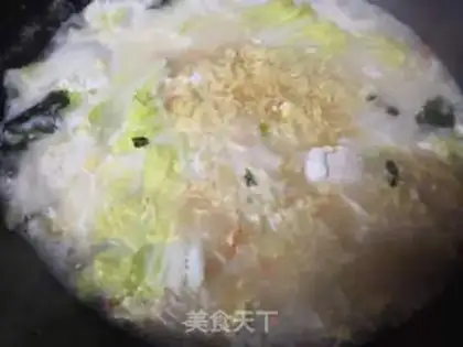 Make Bean-curd noodles step 4