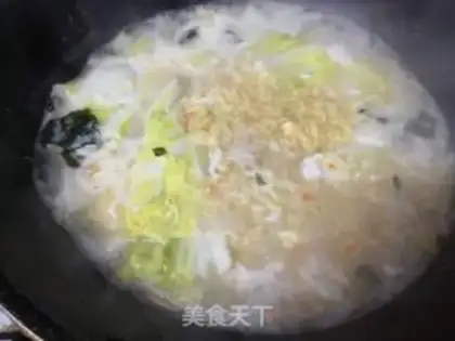 Make Bean-curd noodles step 5