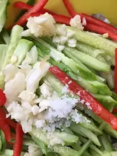 Make A cucumber with cucumber step 11