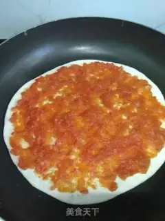 Make A pan of beef pizza step 6