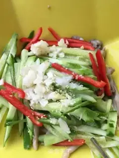 Make A cucumber with cucumber step 13