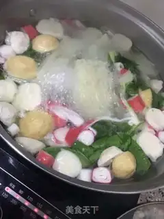 Make Meatball vegetable rice soup step 2