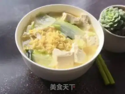 Make Bean-curd noodles step 8