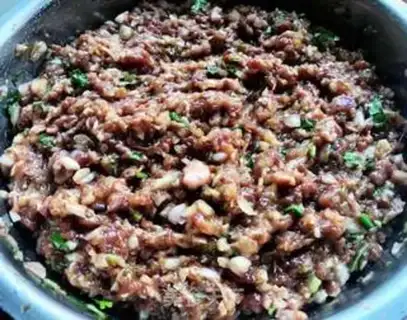 Make Beef onion oak evaporation step 7