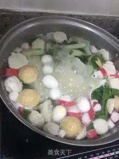 Make Meatball vegetable rice soup step 4