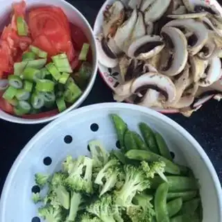 Make Dutch soy noodles step 1
