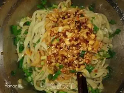 Make Handmade cold noodles step 11