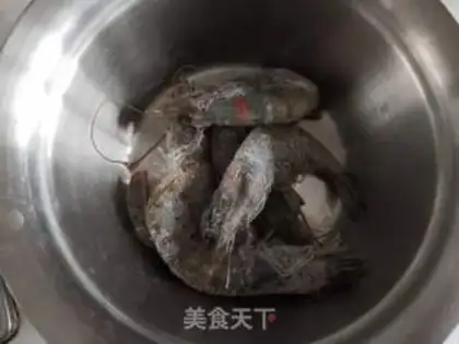 Make Shrimp tofu soup step 0