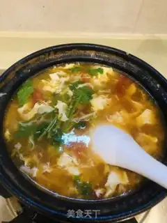 Make Tomato egg tofu step 6