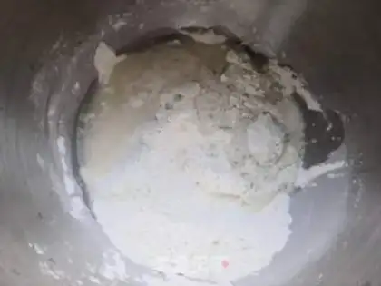 Make Chocolate cranberry bread step 1