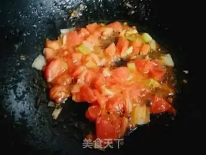 Make Noodle tomato noodles step 4