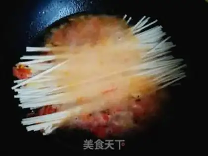 Make Noodle tomato noodles step 6