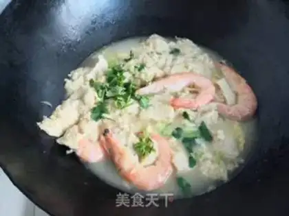 Make Shrimp tofu soup step 10