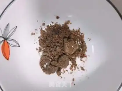 Make Ginger date red sugar step 1