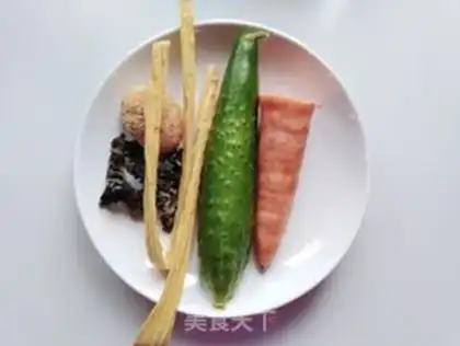 Make The cucumber monkey mushrooms step 0