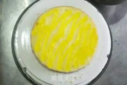 Make A flower cake step 2