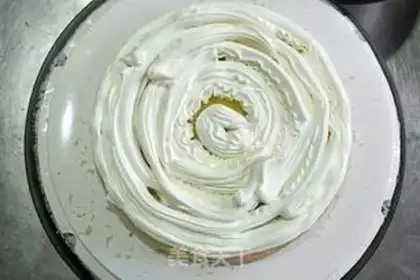 Make A flower cake step 3