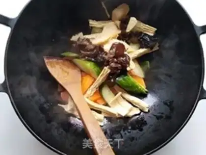 Make The cucumber monkey mushrooms step 5