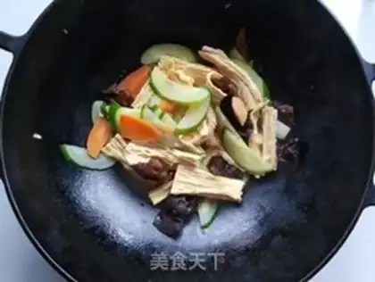 Make The cucumber monkey mushrooms step 7