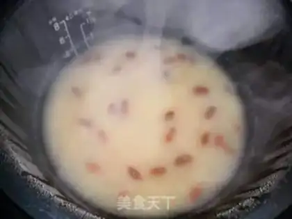 Make Little rice lily oatmeal step 5