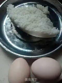 Make Egg fried rice step 0