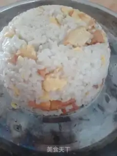 Make Egg fried rice step 5