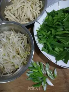 Make The green bean sprouts step 5