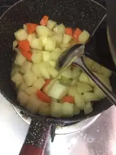 Make Curry potatoes step 5