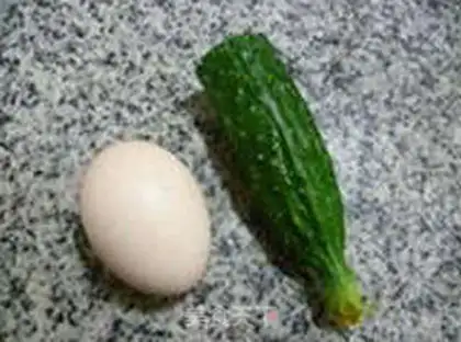 Make cucumber black-mucked eggs step 2