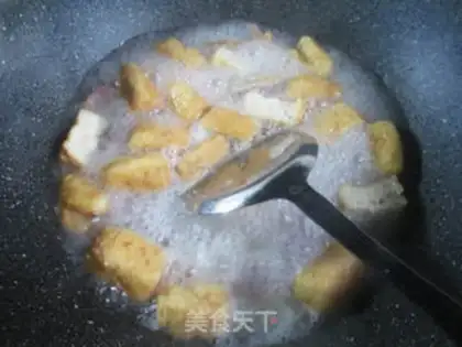 Make ♪ Little cucumber fried tofu duck leg ♪ step 5