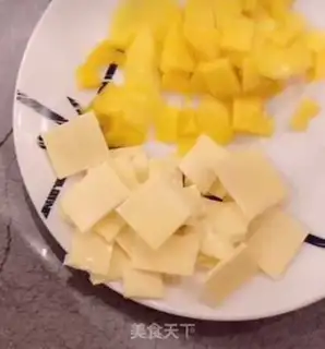 Make Cheese millennia mango soufflé step 1