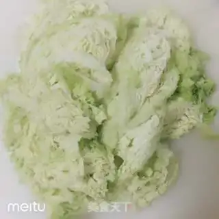 Make Weenie and cabbage step 1