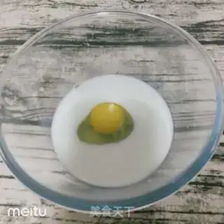 Make Milk eggs and eggs step 1
