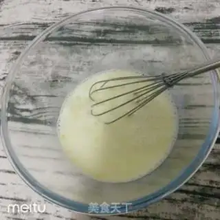 Make Milk eggs and eggs step 2