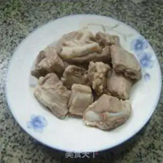 Make Black-mud-ear-cracked rib step 0