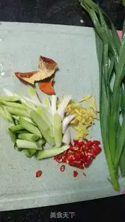 Make Burn white fish step 1