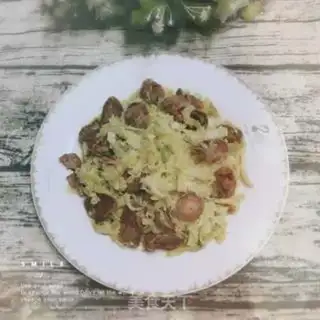 Make Weenie and cabbage step 6