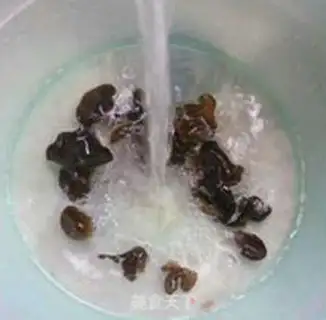 Make Black-mud-ear-cracked rib step 5