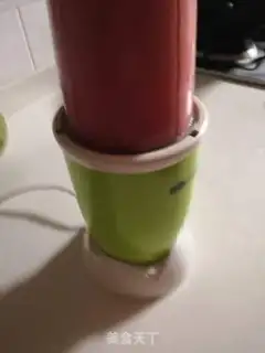 Make Strawberry banana juice step 2