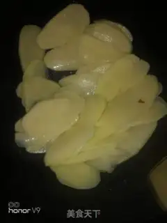 Make Clear the potato chips step 2