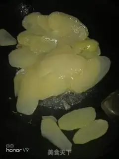 Make Clear the potato chips step 4