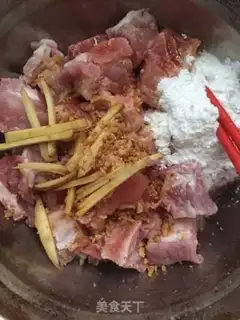 Make Gold needle mushroom vapouring ribs step 2
